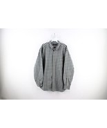 Vintage 90s Eddie Bauer Mens Large Faded Canvas Collared Button Down Shi... - $60.86 CAD