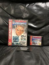 Troy Aikman NFL Football Sega Genesis Item and Box Video Game - £5.95 GBP