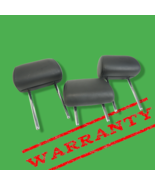 2011-2016 bmw 528i 535i f10 rear back row seat headrest leather black se... - $1,633.62 MXN