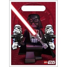 Star Wars Lego Favor Treat Loot Bags  Birthday Party Supplies 8 Per Pack... - $9.95