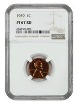 1939 1C NGC PR67RD - £997.03 GBP
