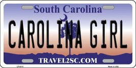 Carolina Girl South Carolina Novelty Metal License Plate LP-6313 - £15.65 GBP