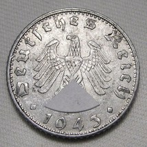 1943-G Germany 50 Reichspfennic XF Coin AD861 - $39.60