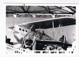 Antique Photo Old Airplane Photo With Pilot - £1.47 GBP