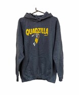 Quadzilla AJ Dillion Grey Charcoal Hoodie Size Large Football Unisex - €24,06 EUR