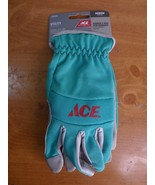Ace Hardware Women&#39;s Utility Glove High Performance Green Size Medium 75... - £8.32 GBP