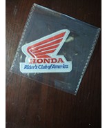 Honda Rider&#39;s Club Of America Patch - £23.90 GBP