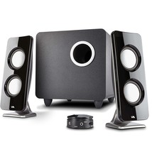 Cyber Acoustics 62W 2.1 Stereo Speaker with Subwoofer - Great for multimedia lap - £72.18 GBP