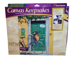 DIY Paint by Numbers Kit Acrylic Painting Home Decor 8x10 Bike Basket Fl... - $26.79