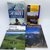 Hiking Guide Books Lot 4 Trail Black Hills Pikes Peak Everest Rocky Mountain BK5 - £11.27 GBP