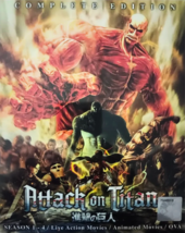 DVD Complet L&#39;Attaque des Titans (Saison 1 - 4) + 2 Films + 8 OVA Version... - £46.96 GBP