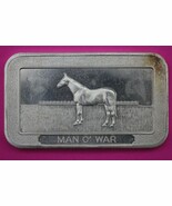 Rare 1973 Man O&#39; War Pioneer Mint Art Bar Vintage 1 OZ  .999 Fine Silver... - €55,28 EUR
