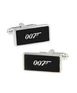 007 CUFFLINKS James Bond Secret Agent Spy Groom Best Man Wedding NEW w GIFT BAG - $10.95