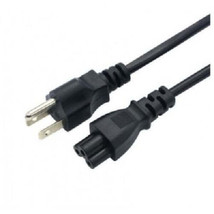 6 ft. - 3 Prong AC Power Cord Cable for Laptop/Notebook (C-5/5-15P) - Black - £4.66 GBP