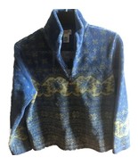 Women’s Talbots Pull Over  Sweater Size Small Blue&amp; Yellow - $24.75