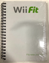 NEW Nintendo Wii Fit White Journal 100 Pages Track Fitness Record - $7.47