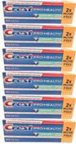 ( LOT 6 ) Crest Pro-Health Clean Mint Toothpaste, 2.8 oz Ea SEALED - £20.21 GBP