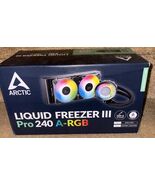 Arctic Liquid Freezer III Pro 240 A-RGB  AIO CPU Cooler (Black)  Shipping  - $75.00