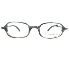 Donna Karan Petite Eyeglasses Frames 8814 031 Black Gray Horn Round 41-19-135 - £44.67 GBP