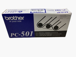 Genuine Brother PC-501 Authentic Ink Printing Cartridge For FAX-575 - £16.63 GBP