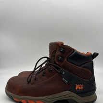 Timberland Pro Hypercharge A1Q54 Mens Brown Lace Up Ankle Work Boots Size 10.5 M - £71.56 GBP