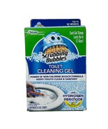 Scrubbing Bubbles Fresh Gel Toilet Cleaning Stamp 1 Dispenser &amp; 6 Gel St... - $283.01 MXN