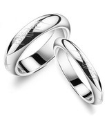 Personalized Name Engrave Matching Valentines Gift Pair Ring Set - $29.99