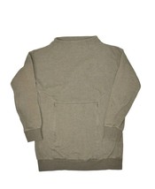 Gymshark Sweatshirt Womens M Olive Green Wide Mock Neck Pullover Kangaro... - £18.90 GBP