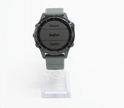 Garmin Fenix 6 Pro Solar 47mm Smartwatch - Black Slate Gray Band image 4