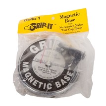 Delta 1 Grip It Magnetic Base 175lb NEW No Scratch Mylar Car Cap Base 24... - $47.38
