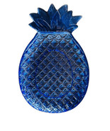 Pineapple Shinny Plastic Party Summer Try 11x6.5In-Decoloration Noted. - $17.70