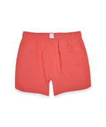 Brooks Brothers Light Red 5&quot; Contrast Pipe Swim Trunk Shorts, M Medium 8... - £69.70 GBP