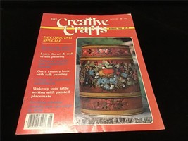 Creative Crafts Magazine August 1982 Silk Painting, Heirloom Needlework - £7.84 GBP