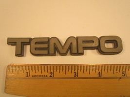 Original Vintage PLASTIC Car Emblem FORD TEMPO [Y64b1] - £6.07 GBP