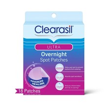 Acne Treatment Face Patches Clearasil Ultra Overnight Spot Patches acne 18 ct.. - £26.89 GBP