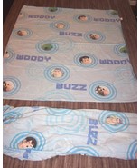 Walt Disney TOY STORY BUZZ LIGHTYEAR WOODY REX Full Size Sheet Set Fabric - $471.03 MXN