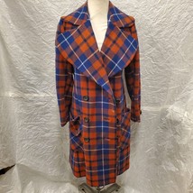 Harve Benard Women&#39;s Plaid Patterned Wool Coat, Size 10 - £58.39 GBP