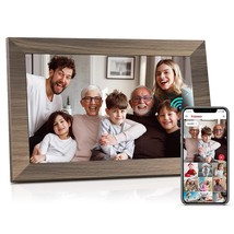 10.1 Wifi Digital Photo Frame, Ips Touch Screen Smart Cloud Photo Frame With 16G - £90.03 GBP