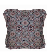 Cotton Hand block Print Cushion Pillow Covers Indian Summer Ajrak Printed - £13.65 GBP