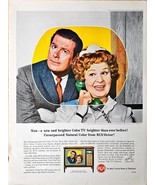 RCA Most Trusted Name in television shirley booth hazel 1964 VTG Print - $9.04