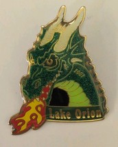 Destination Imagination Michigan Green Dragon Lake Orion Trading Pin Jew... - $12.86
