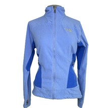 Ladies The North Face TKA 7 Two Tone Blue Fleece Zippered Jacket Size Me... - £17.10 GBP