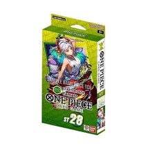 One Piece GREEN/YELLOW Yamato Starter Deck [ST28] - $329.57 MXN