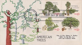 ZAYIX US  1764-1767, 1767a American Trees 5 Hand-drawn cachet FDC 031923SM104 - £15.94 GBP