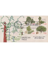ZAYIX US  1764-1767, 1767a American Trees 5 Hand-drawn cachet FDC 031923... - £15.90 GBP