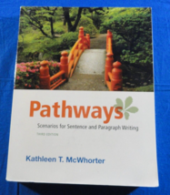 THIRD EDITION PATHWAYS SCENARIOS FOR SENTENCE AND PARAGRAPH WRITING BOOK - $9.94