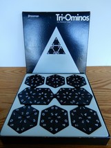 Vintage Pressman games Tri-ominos &quot;The Game Of Triangles&quot; Complete in box - £11.99 GBP