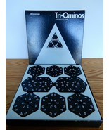 Vintage Pressman games Tri-ominos &quot;The Game Of Triangles&quot; Complete in box - $20.58 CAD