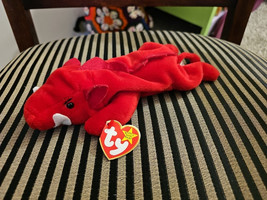 Original Beanie Babies &quot;Grunt&quot; The Warthog 1995 with Tag Rare Ty PVC - $12.82