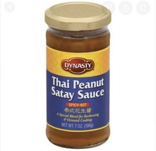 Dynasty Thai Peanut Satay Sauce 7 Oz. (Pack Of 4 Bottles) - £31.30 GBP